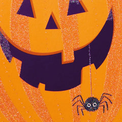 Jack-o'-Lantern Smile Halloween Cards, Pack of 6