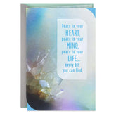 Wishes for Peace Encouragement Card