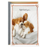 Beside You Love Card