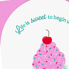 So Sweet to Love You Birthday Card for Great-Granddaughter