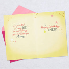 Today Is All About You Birthday Card