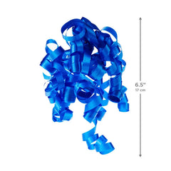 6.5" Bright Colors 10-Pack Assortment Curly Ribbon Gift Bows