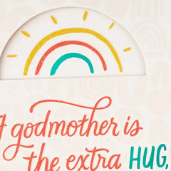 Lucky to Have You Birthday Card for Godmother