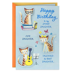 So Glad You're Mine Birthday Card for Daughter