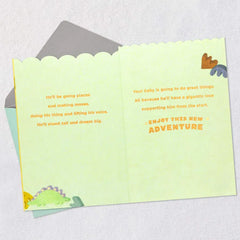 Dinosaurs Big Welcome New Baby Boy Card