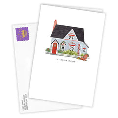 Cute House Custom Housewarming Card