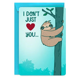 Jumbo I Huge Heart You Love Card