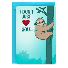 Jumbo I Huge Heart You Love Card
