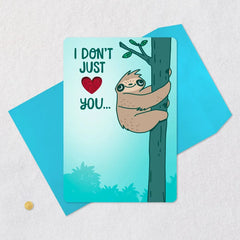 Jumbo I Huge Heart You Love Card