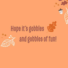 Happy 1st Turkey Day Baby's First Thanksgiving Card