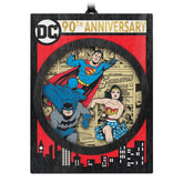 DC Comicsâ„¢ 90th Anniversary DC Through the Ages Papercraft Ornament
