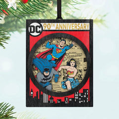 DC Comics™ 90th Anniversary DC Through the Ages Papercraft Ornament