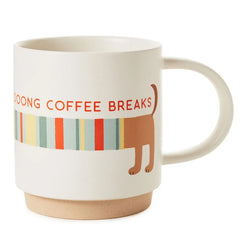 Dachshund Long Breaks Funny Mug, 16 oz.