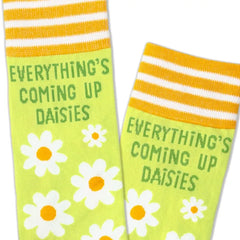 Everything's Coming Up Daisies Novelty Crew Socks