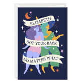 I Got Your Back Custom Friendship Card