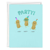 Time to Get a Little Nutty Funny Birthday Card