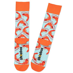 Shrimply the Best Novelty Crew Socks