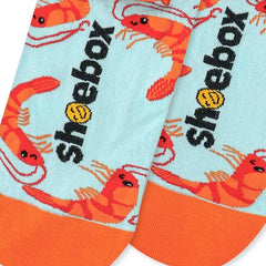 Shrimply the Best Novelty Crew Socks