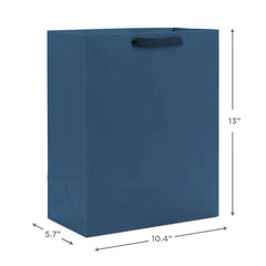 13" Navy Large Gift Bag