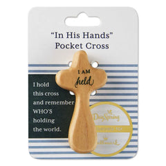 DaySpring I Am Held Comfort Cross, 2.25"