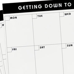 Getting Down to Business Large Memo Pad