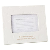A Best Friend Leaves Paw Prints Picture Frame, 4x6