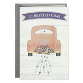Enjoy the Journey Wedding Card