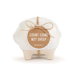 Demdaco Ceramic Lamb Bank