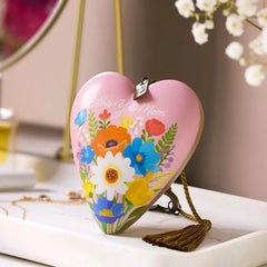 Demdaco Love You Mom Floral Art Heart