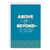 Above and Beyond Thank-You Photo Card