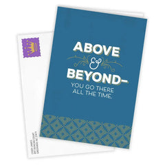 Above and Beyond Thank-You Photo Card