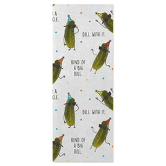 Partying Pickle Puns Tissue Paper, 6 sheets