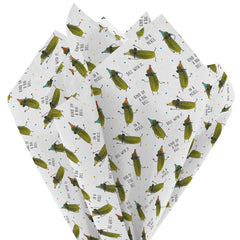 Partying Pickle Puns Tissue Paper, 6 sheets