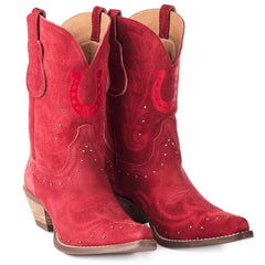Hallmark x Opry® Merlot Suede Women's Cowboy Boots by Dingo