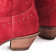 Hallmark x Opry® Merlot Suede Women's Cowboy Boots by Dingo