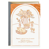 Warmth of Gratitude Thanksgiving Card