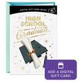 Only the Beginning Gift Card Greeting High School Graduation Card