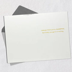 Dang You're Awesome Graduation Card