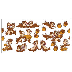 Disney Chip and Dale Collectible Drinking Glass, 13.5 oz.