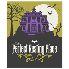 Disney The Haunted Mansion Resting Place Throw Blanket, 50x60