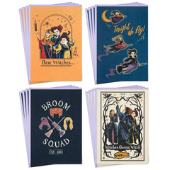 Disney Hocus Pocus Sanderson Sisters Assortment Boxed Halloween Cards, Pack of 16