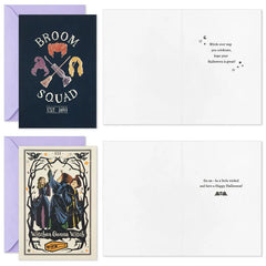 Disney Hocus Pocus Sanderson Sisters Assortment Boxed Halloween Cards, Pack of 16