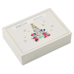 Hallmark + Disney Holiday Ever After Assorted Blank Christmas Cards in Box, Pack of 8