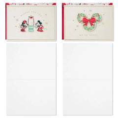 Hallmark + Disney Holiday Ever After Assorted Blank Christmas Cards in Box, Pack of 8