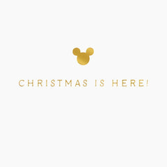 Hallmark + Disney Holiday Ever After Mickey Wreath Christmas Card
