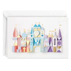 Disney It’s a Small World Blank Card