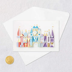 Disney It’s a Small World Blank Card