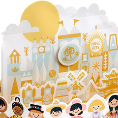Disney It’s a Small World Celebrating You Musical 3D Pop-Up Card With Motion