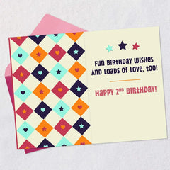 Disney Junior T.O.T.S. Loads of Love 2nd Birthday Card