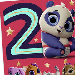Disney Junior T.O.T.S. Loads of Love 2nd Birthday Card